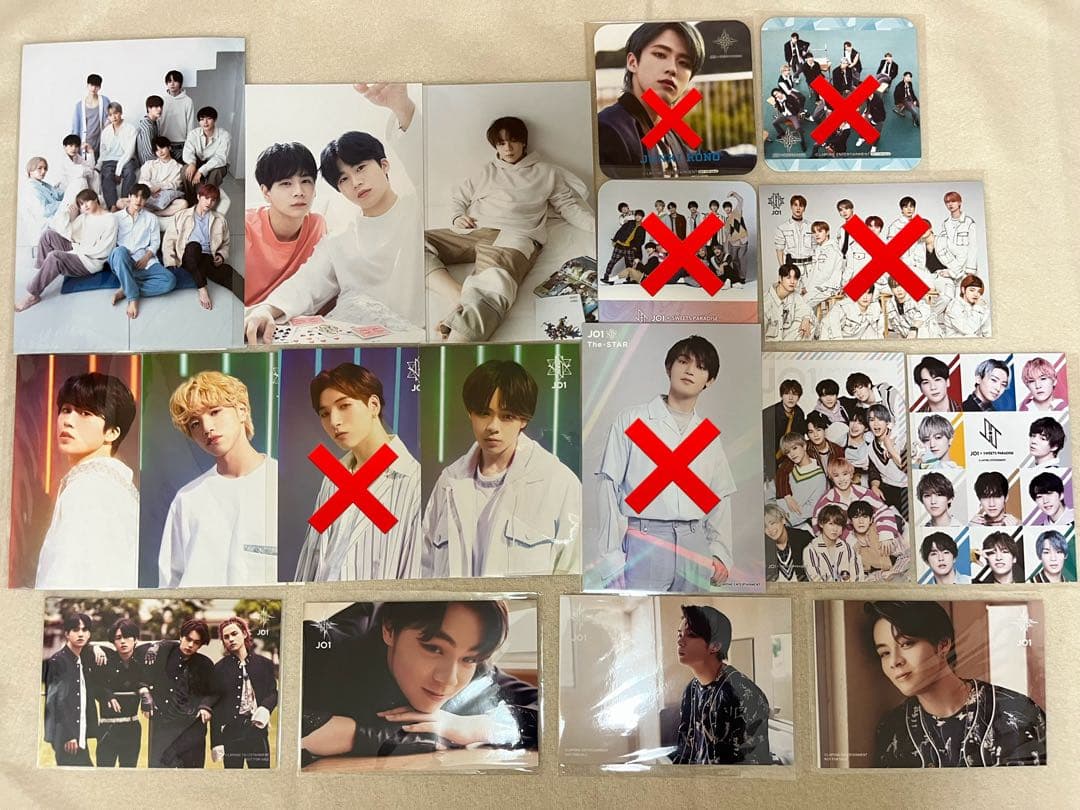 JO1 まとめ売り　セット売り