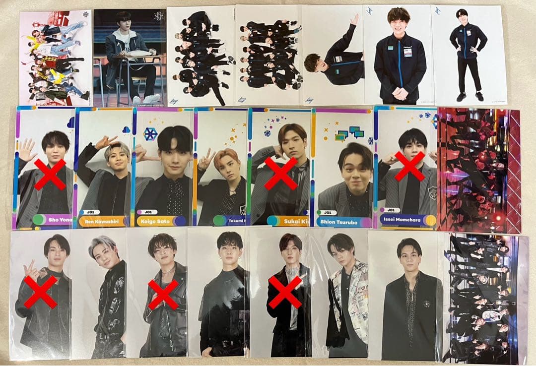 JO1 まとめ売り　セット売り