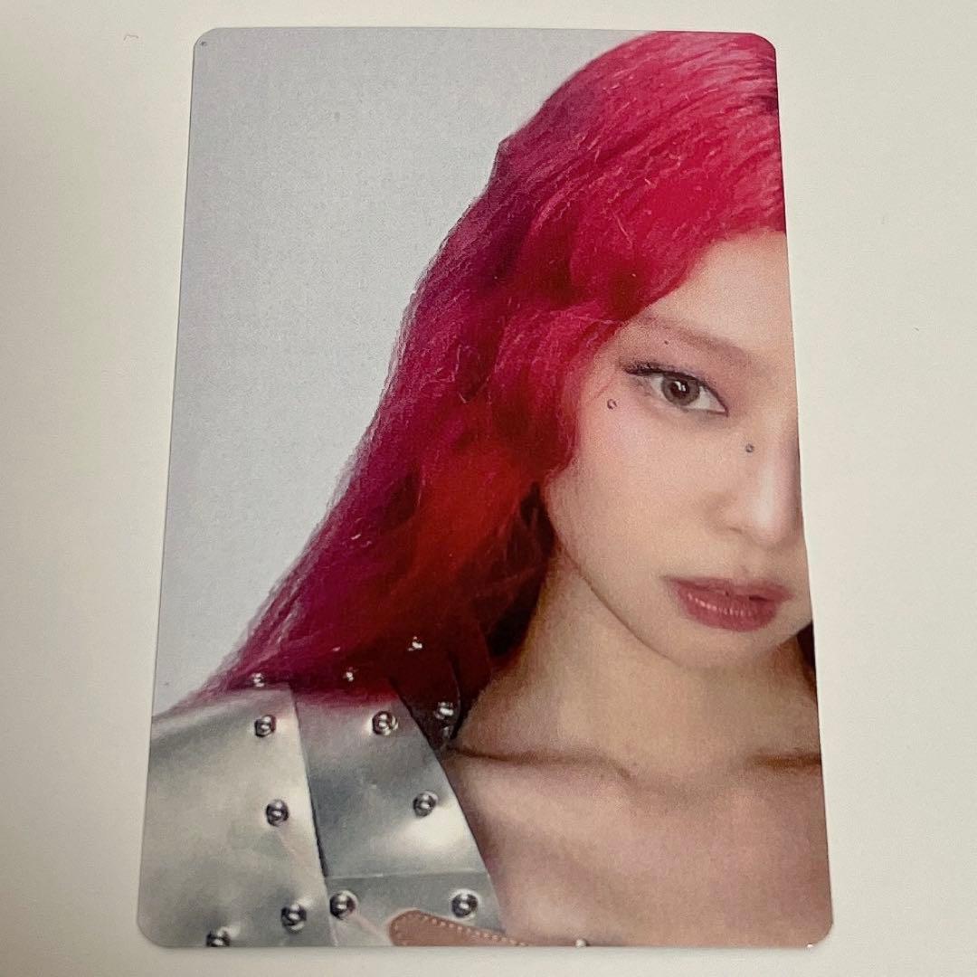 BLACKPINK ジェニ「RUBY」楽天　購入 特典　トレカ