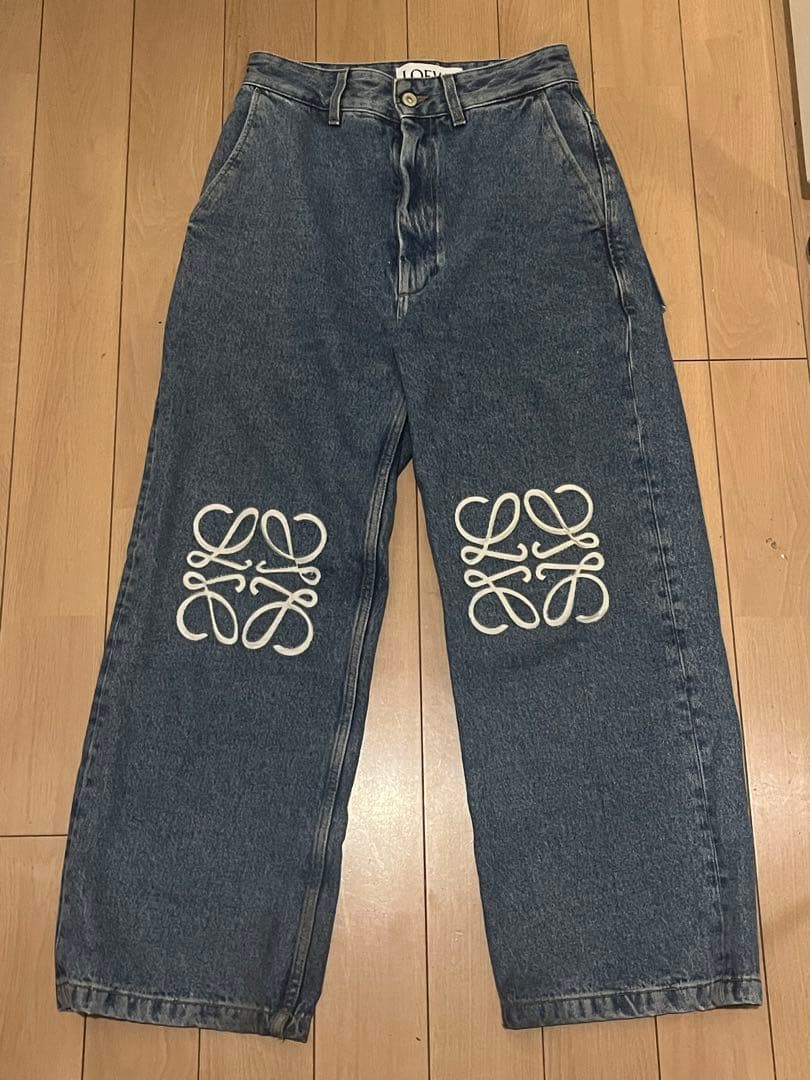 ま*ゅ様 ロエベ メンズ　デニム　ワイド　サイズ36