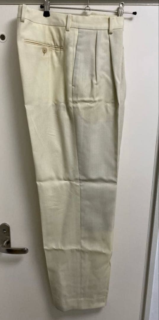 最終値下AURALEE WOOLKIDMOHAIR TWO-TUCKSLACKS