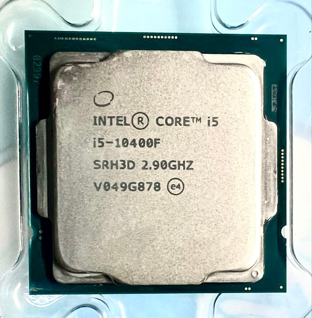 Intel Core i5-10400F CPU win11動作してました。