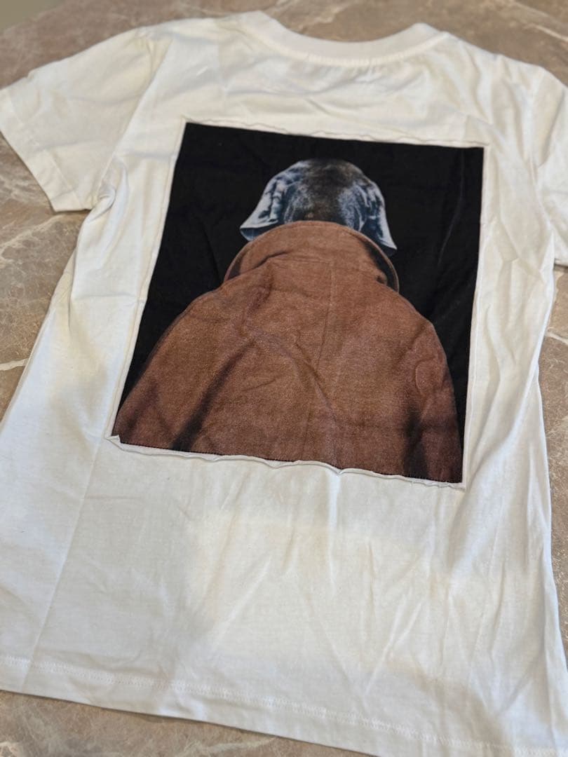 希少サイズXS MaxMara 犬のプリント 半袖Tシャツ