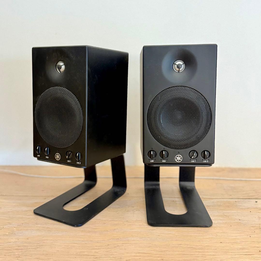 【セット】YAMAHA MSP3A モニタースピーカー+スタンド+ケーブル