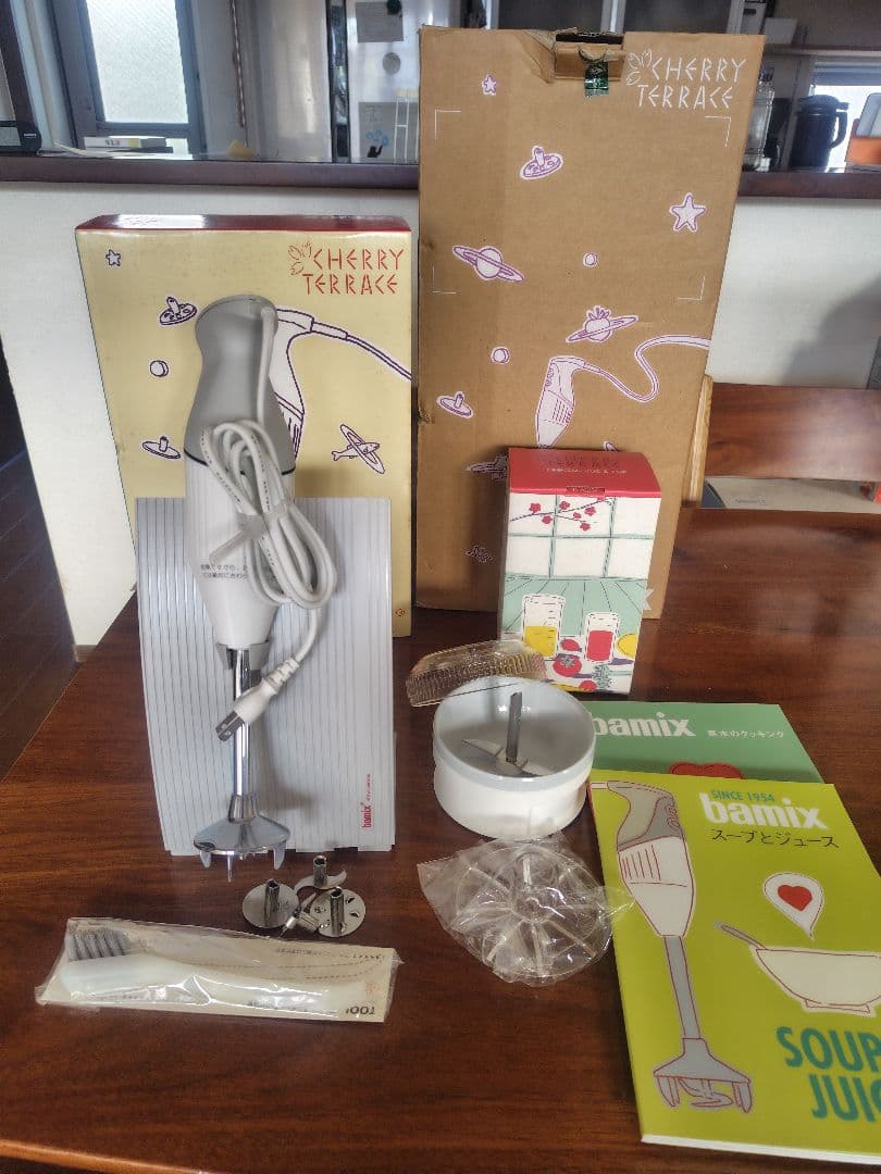 バーミックス M200べーシックセットbamix 一度使用！の美品