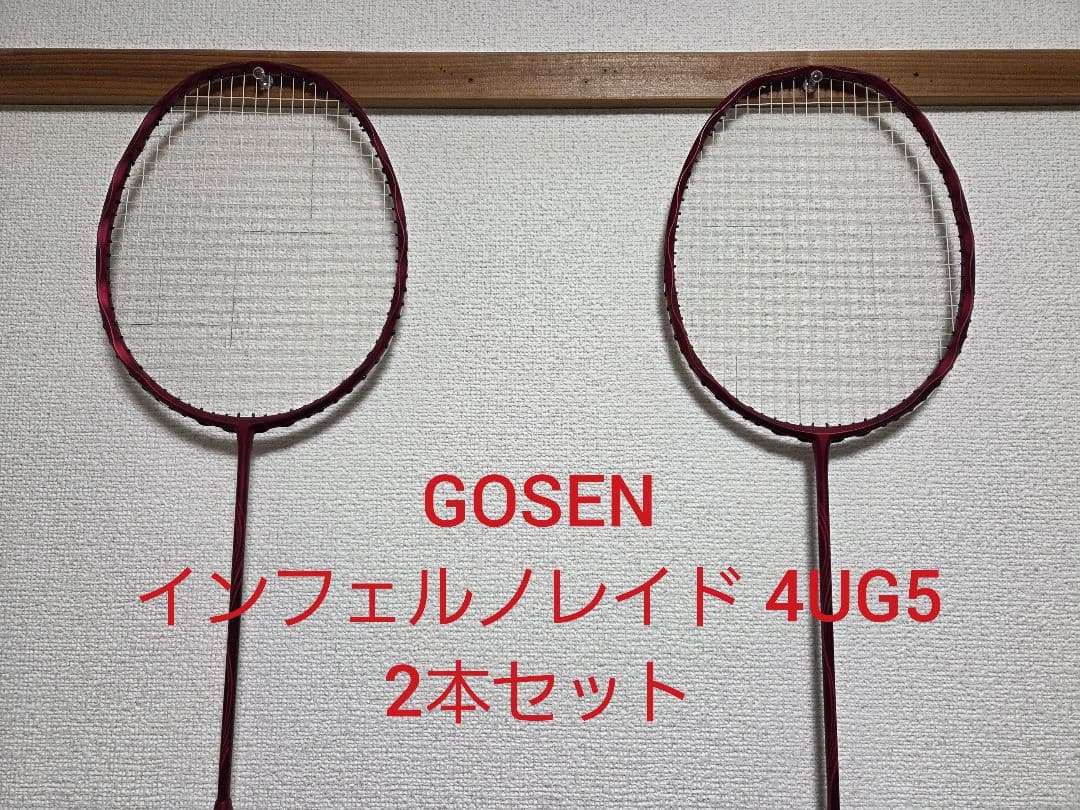 ゴーセン インフェルノレイド 4UG5 2本セット