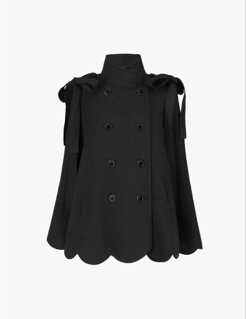 bibiy ポンチョコート　ケープコート