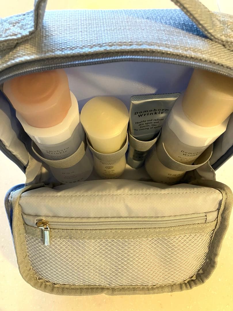 再春館製薬所 Domohorn Wrinkle 基礎4点セット 限定ポーチ付き