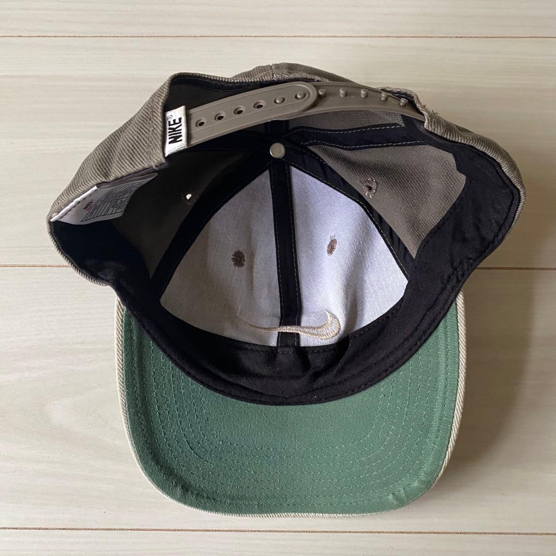 帽子 1990s old nike 2tone swoosh logo cap