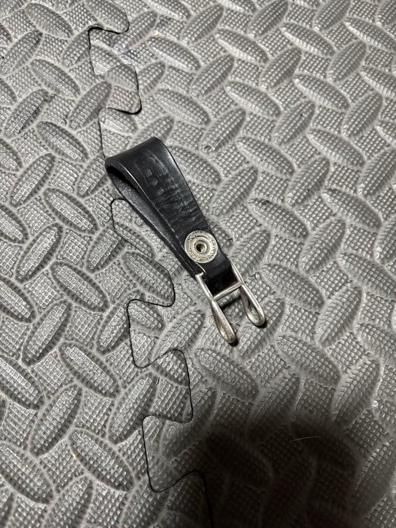 Chrome Hearts クロムハーツ ベルトループ ブラック レザー