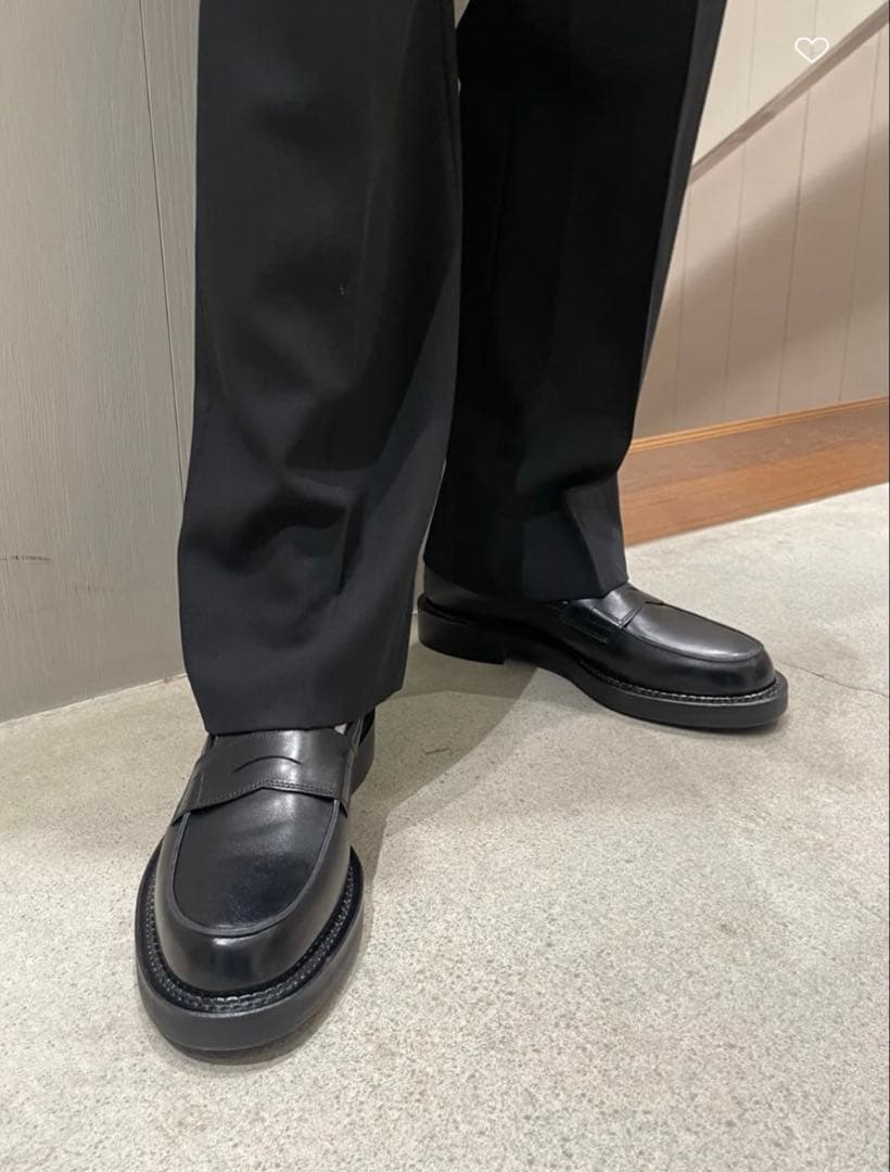 ツ*ー様 ＜H＞ ウール ツイスト カルゼ ワイド テーパード パンツ