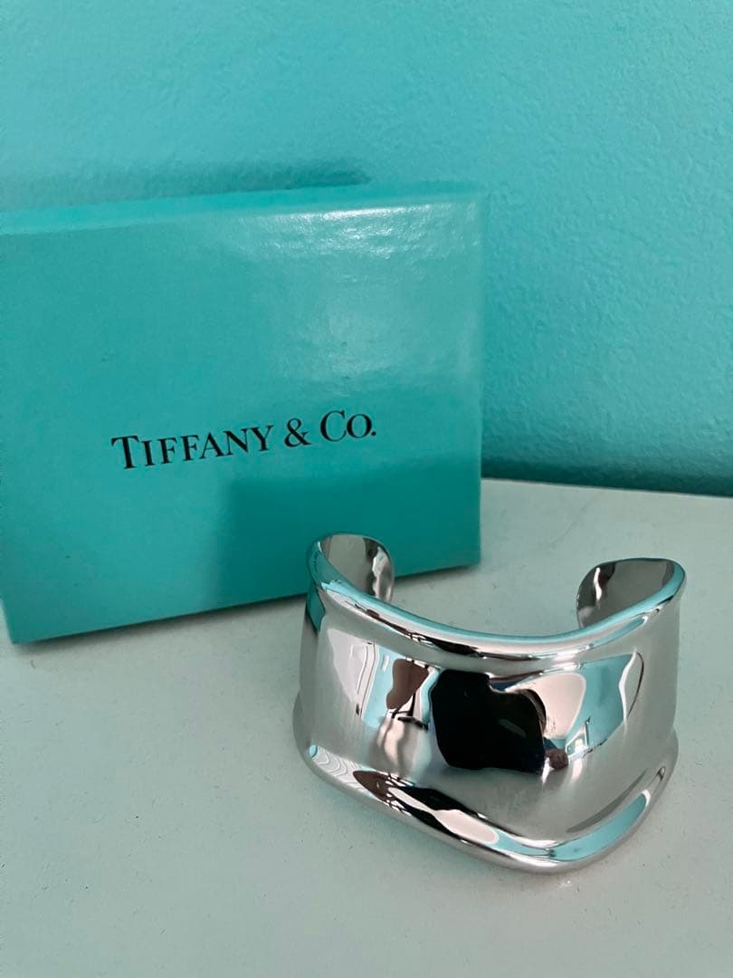 未使用級　ティファニー カフ ボーンカフ スモール AG925 左手　最終値下げ