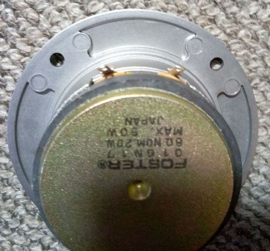 FOSTER (現フォステクス)ホーン型ツイーター2個セット 最大入力50W