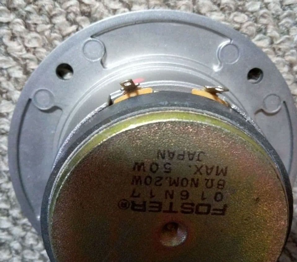 FOSTER (現フォステクス)ホーン型ツイーター2個セット 最大入力50W