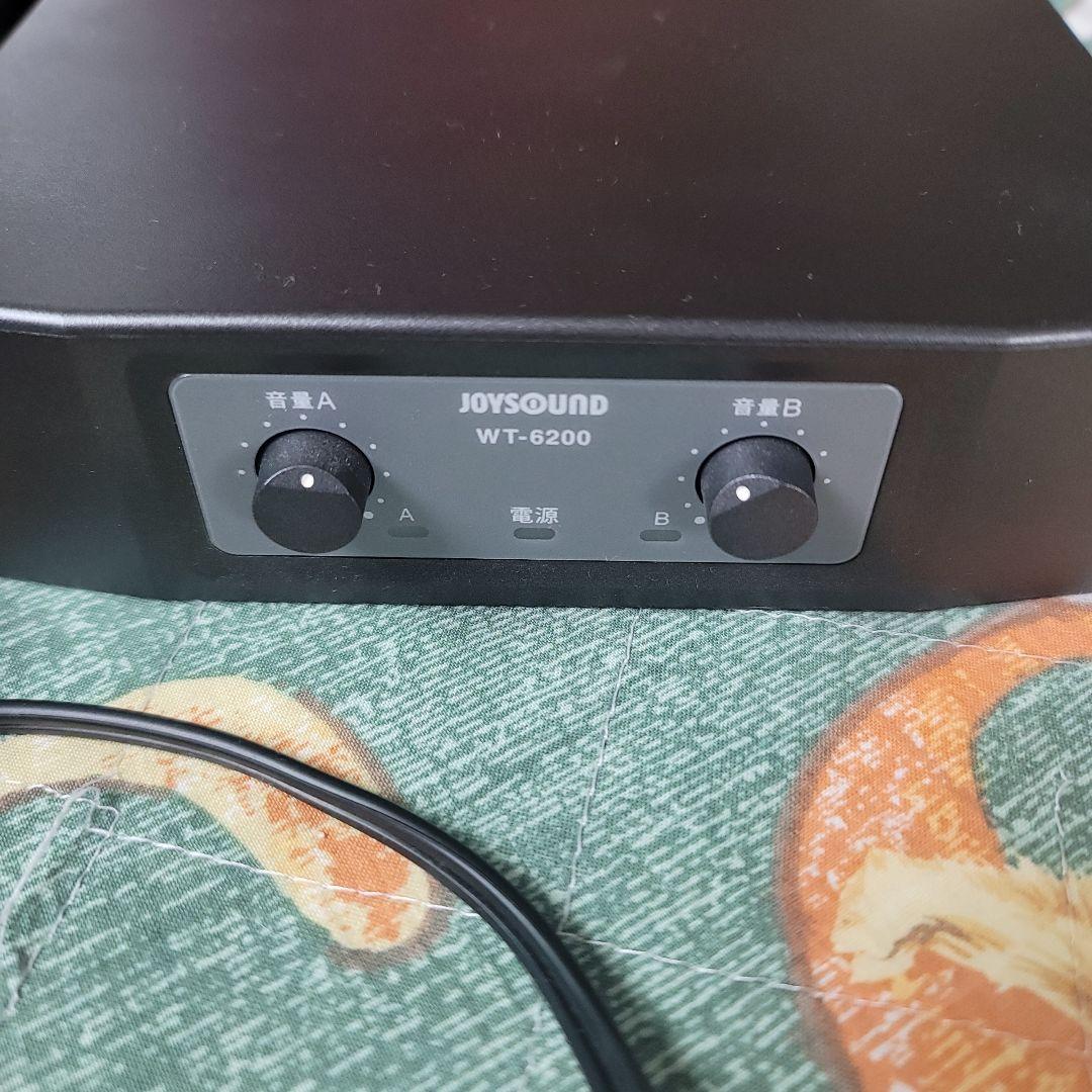 美品 JOYSOUNDカラオケマイクセット&アンプ付き専用