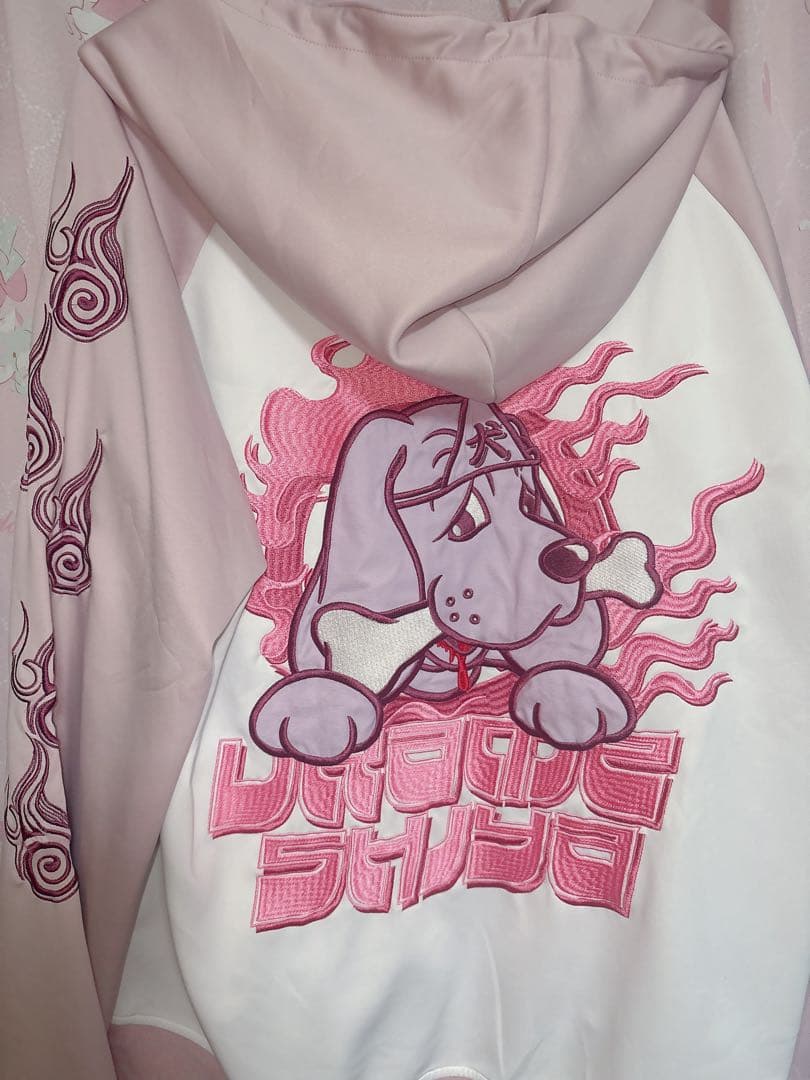 GALFY うらめしやパーカー pink