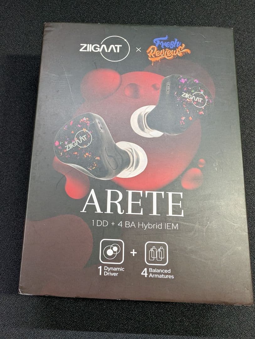 ZiiGaat × Fresh Review Arete 有線イヤホン