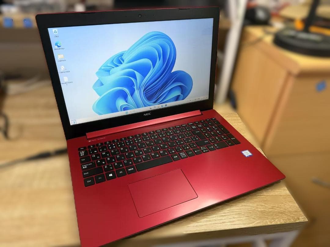 未使用品近い NEC 第八世代 i7 20G 新品SSD512 Office付き