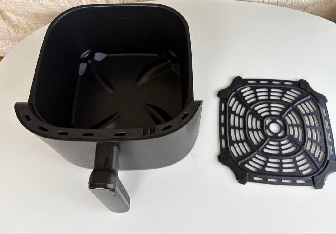 山善　エアフライヤー　YAH-AC120 大容量4.5L【1回使用・新品同様】