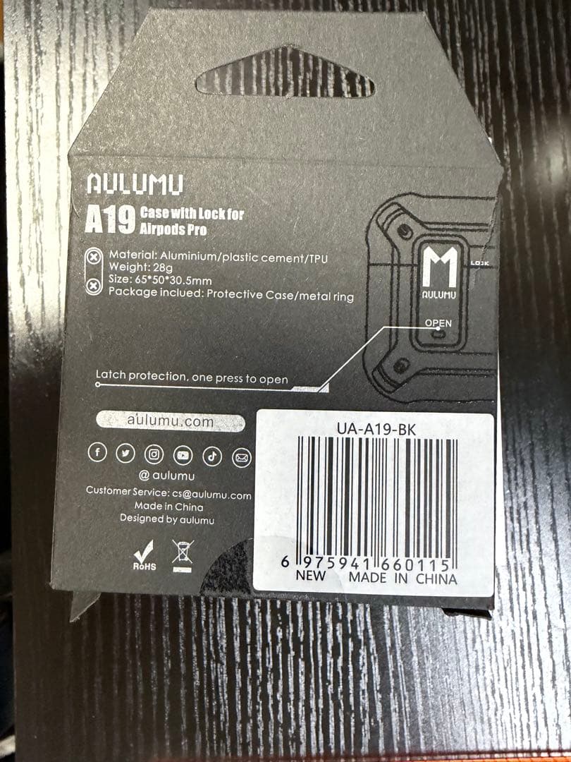 AirPods Pro２ Lightning　Aulumu A19 ケース