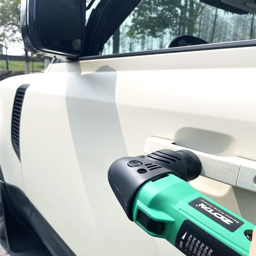 ミニポリッシャー、50mm/75mmダブル裏板型、電動機、六段変速、小型、8mm