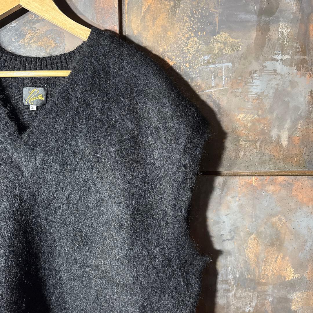 未使用　25AW ニードルス　モヘアベスト　NEEDLES　XL