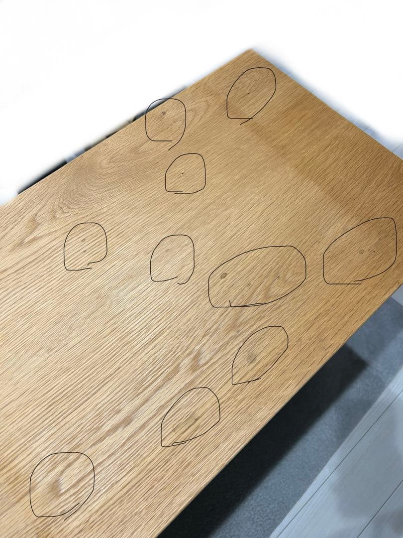 国産キッチンカウンター幅119/使用1年半/完成品/北欧インテリア/送料込