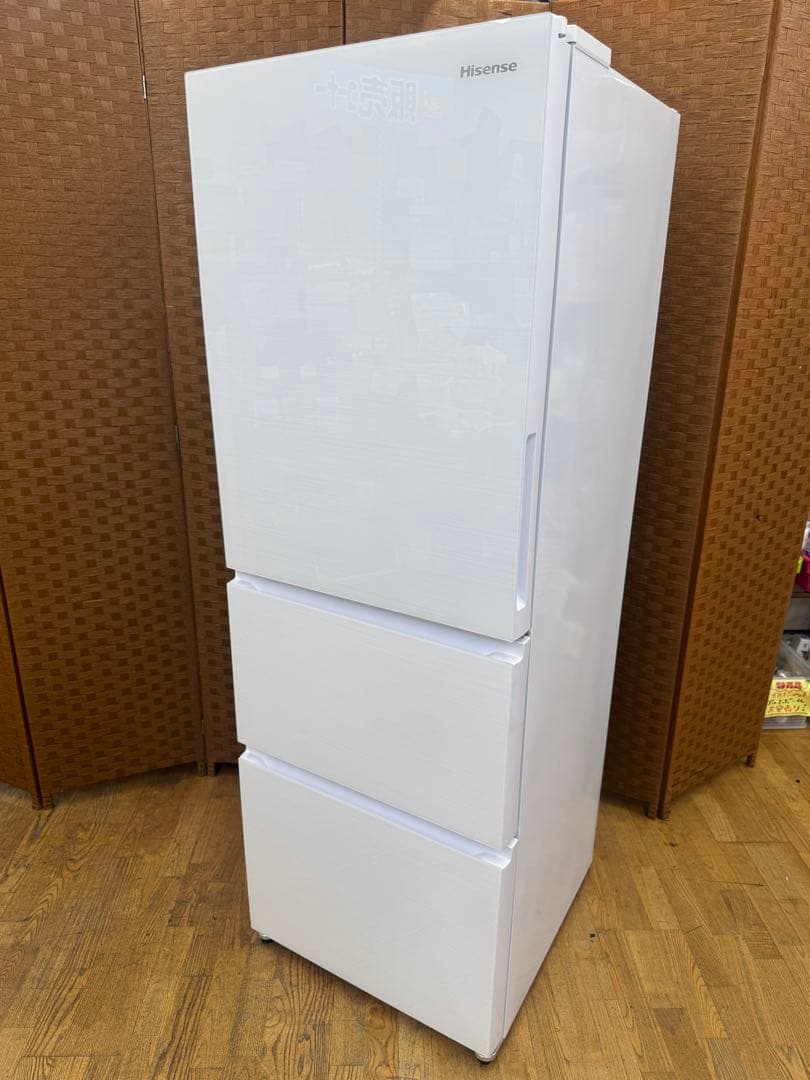 F096 Hisense ３ドア　冷蔵庫　358L 2023年　自動製氷　右開き
