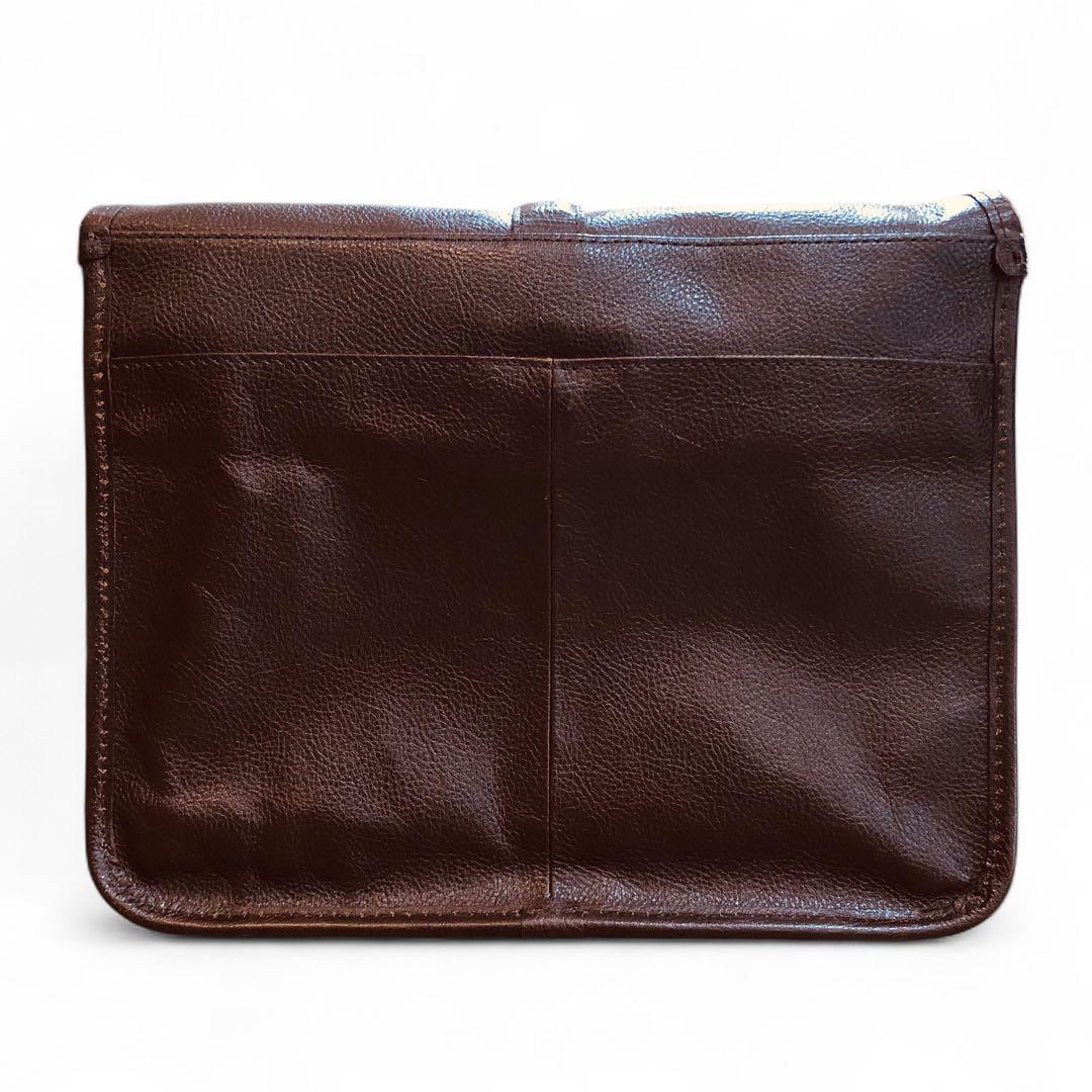 AVIREX レザー ショルダーバッグ BULTO アヴィレックス フラップ　茶