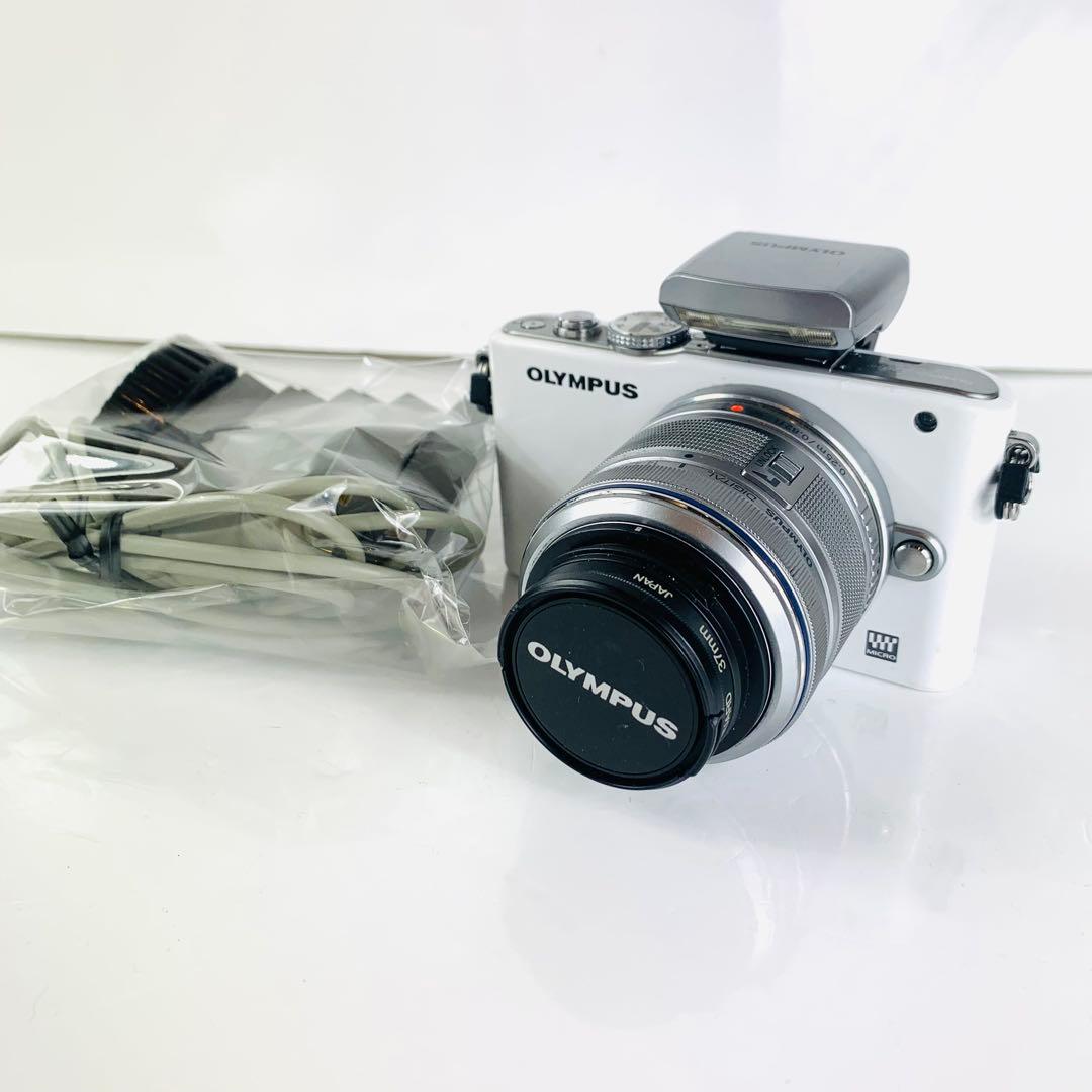 OLYMPUS オリンパス E-PL3 レンズセット バッテリー6個付き