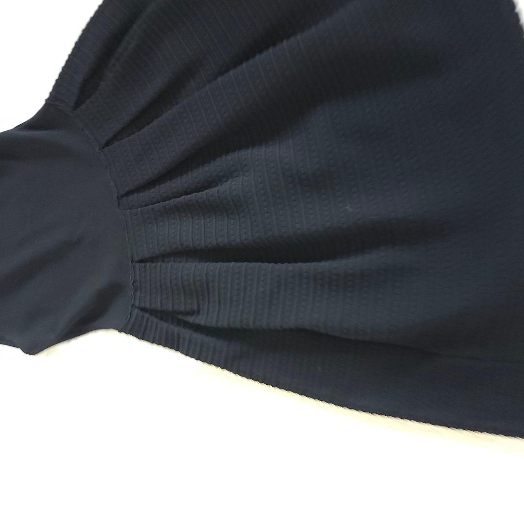 DAISY LIN 襟付き2WAYフレアーワンピース ブラック42サイズ