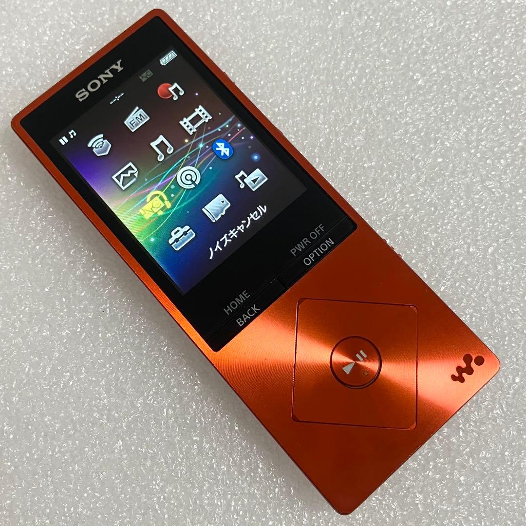 【バッテリー良好】　ソニー　ウォークマン　NW-A25 16GB シナバーレッド
