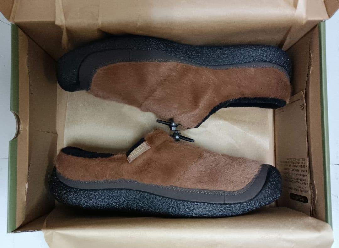 KEEN キーン ハウザーⅢスライド スリッポン バイソン 29.0cm