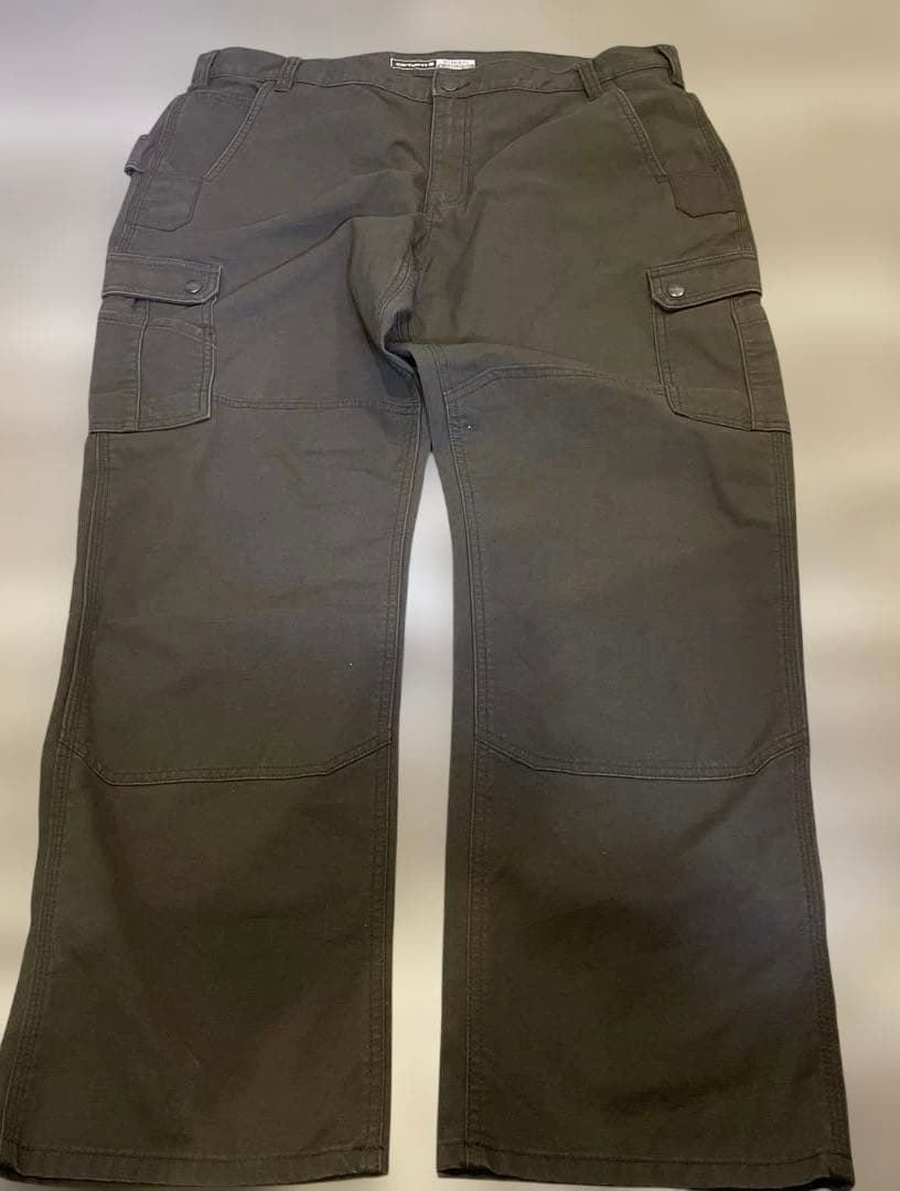 あ*き様 Carhartt ダークブラウン カーゴパンツ ダブルニー サイズ40