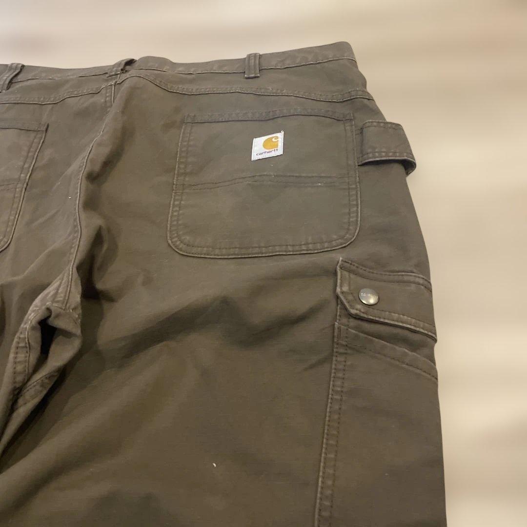 あ*き様 Carhartt ダークブラウン カーゴパンツ ダブルニー サイズ40