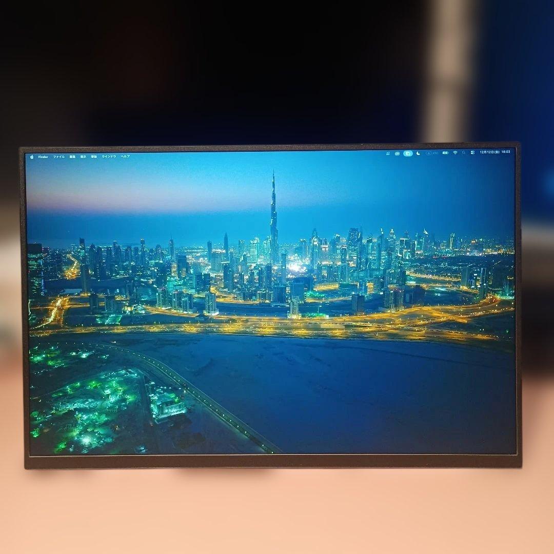 p*o様 m*y様 モバイルモニタ 16インチ 高解像度2560x1600 非光