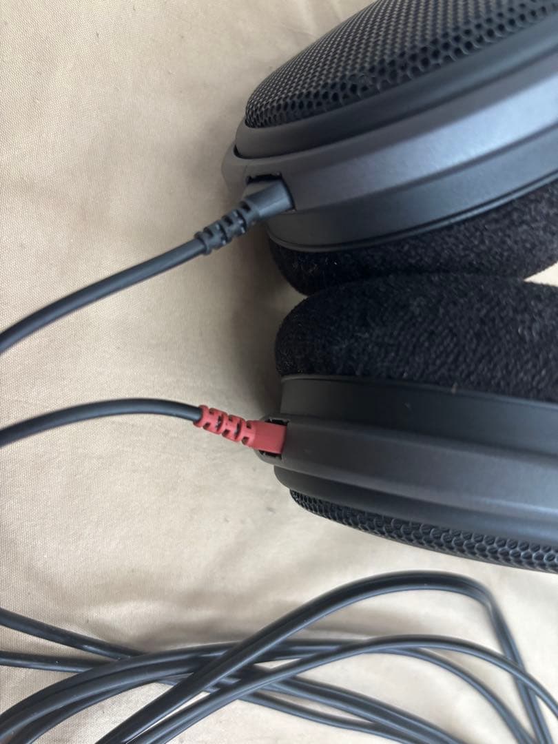 SENNHEISER HD600 開放型ヘッドホン 純正ケーブル付属 美品