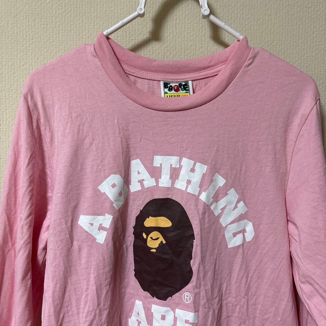 A BATHING APE エイプ　ロングスリーブTシャツ
