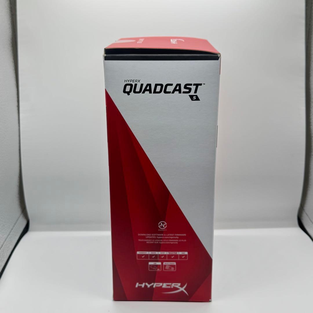 未使用 HyperX QuadCast S マイク