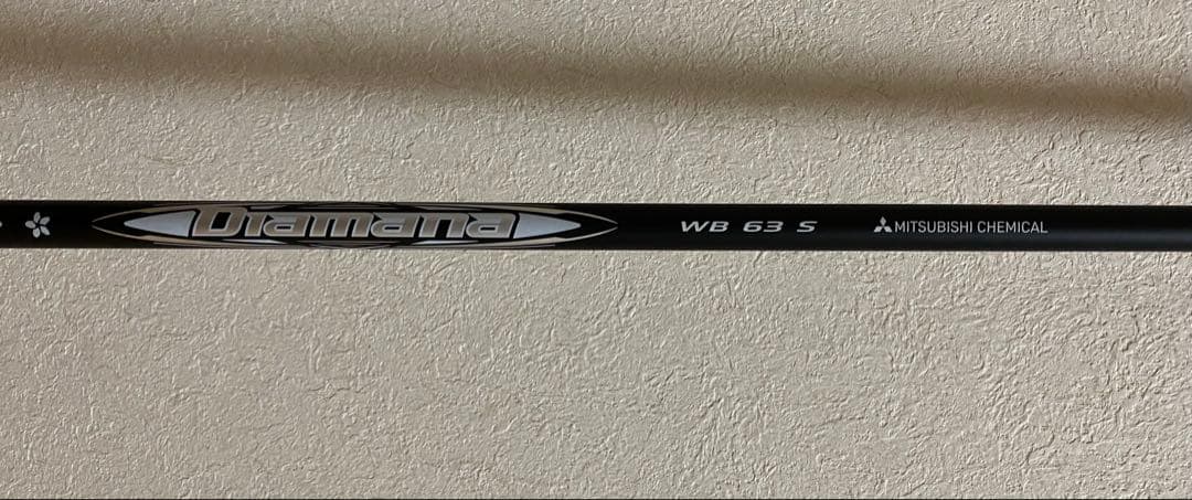 [週末大幅値引] ディアマナWB 63S ドライバー用　テーラーメイドスリーブ付