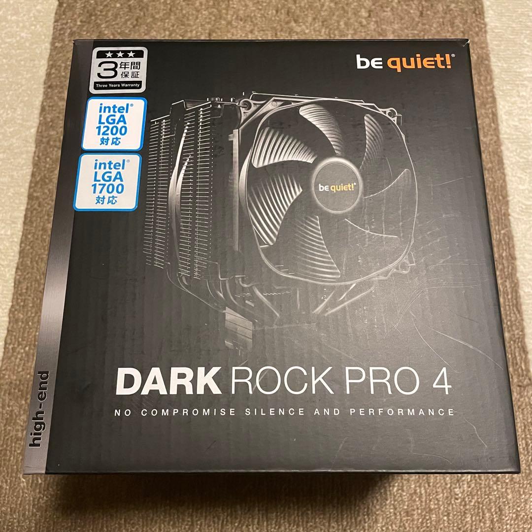 CPUクーラー be quiet! DARK ROCK PRO4 ブラック 空冷