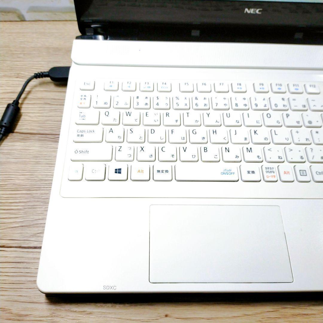初心者向け☆NECノートパソコンWindows11 Webカメラ DVD付き