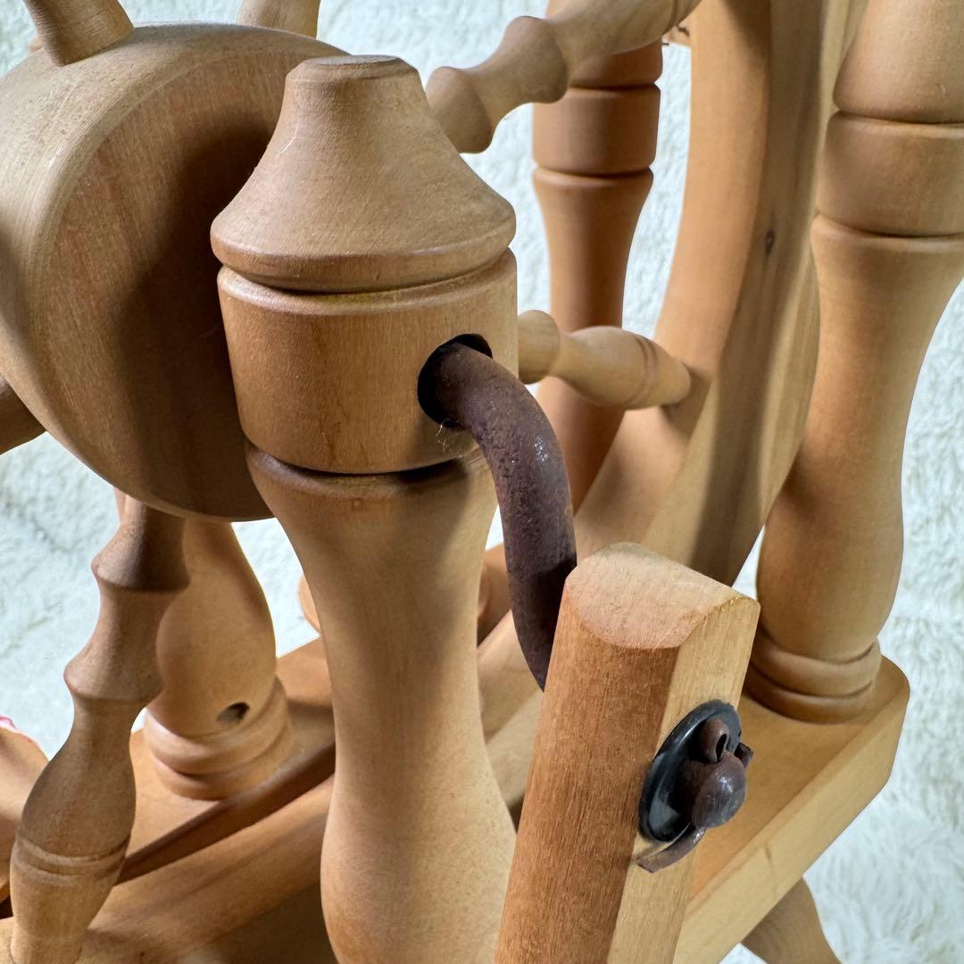 希少✨アシュフォード ASHFORD 紡ぎ車 糸車