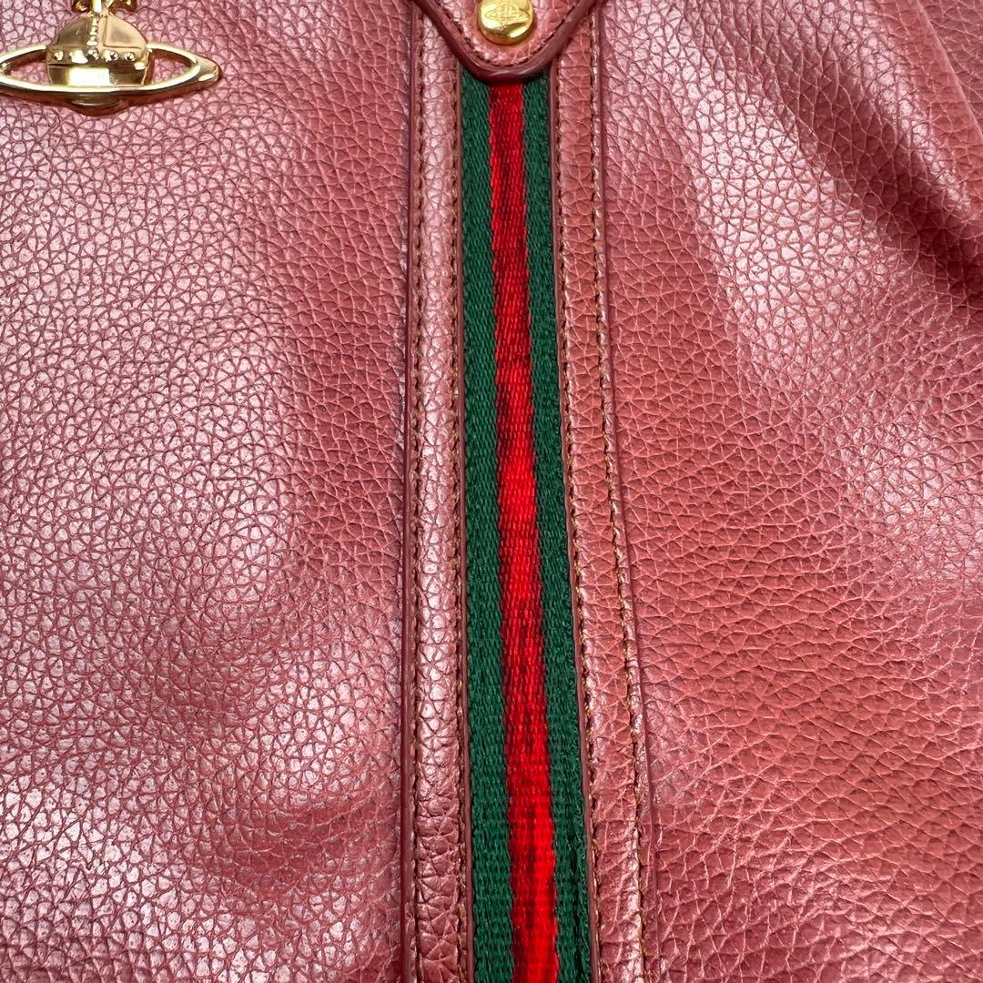 バッグ Vivienne Westwood leather boston bag