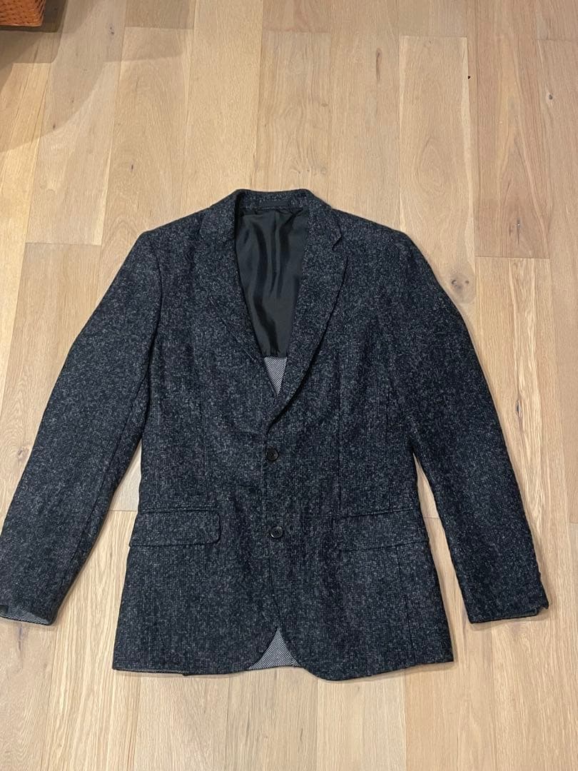 【ひろ】ルイヴィトン ダークグレーテーラードジャケット