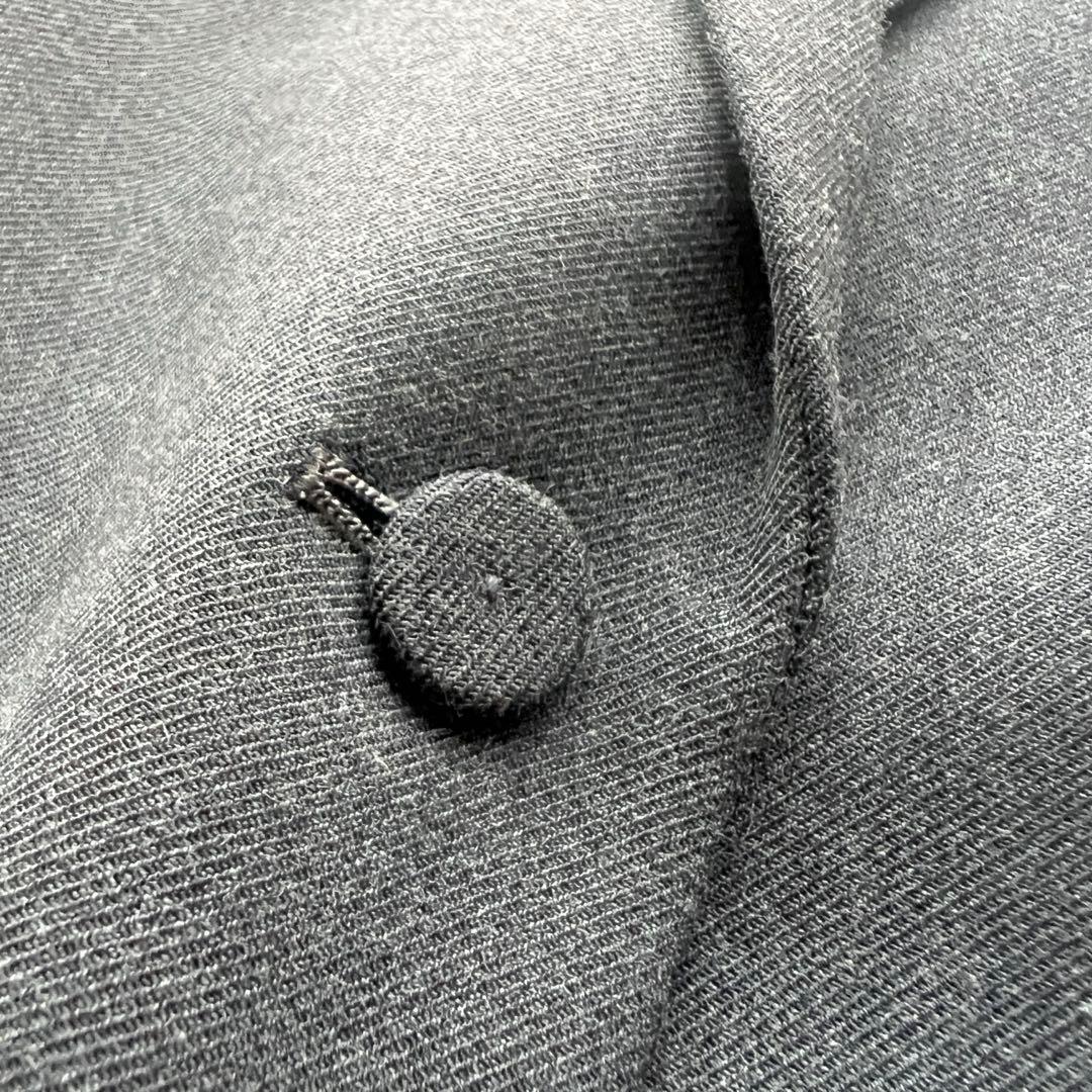 ゆきん様　ベイジ　VILLAZ シングルジャケット 4 ダークグレー エコレザー