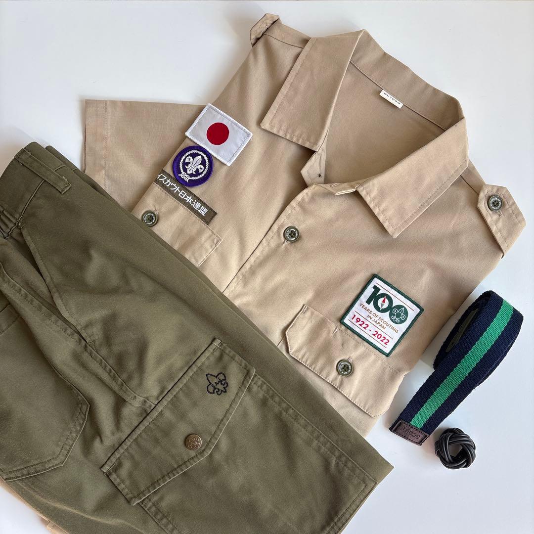 ボーイスカウト 制服とハット セット