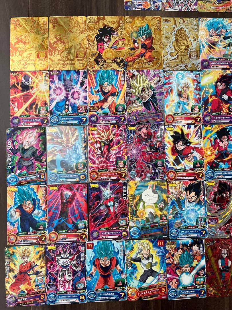 ドラゴンボールヒーローズカードCP約100枚Ｐ約240SR約130枚アバタ20枚