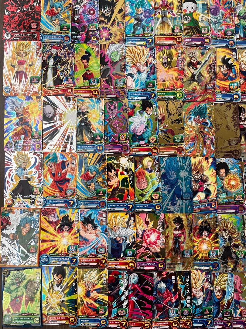 ドラゴンボールヒーローズカードCP約100枚Ｐ約240SR約130枚アバタ20枚