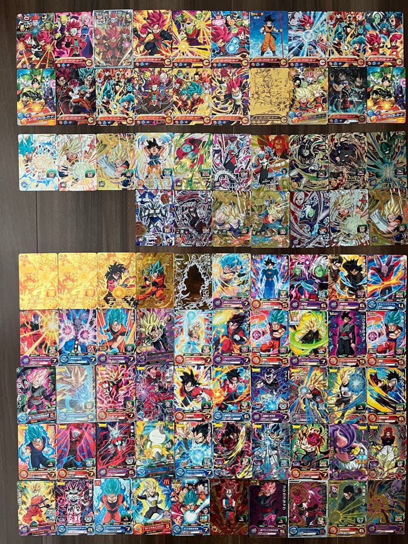 ドラゴンボールヒーローズカードCP約100枚Ｐ約240SR約130枚アバタ20枚